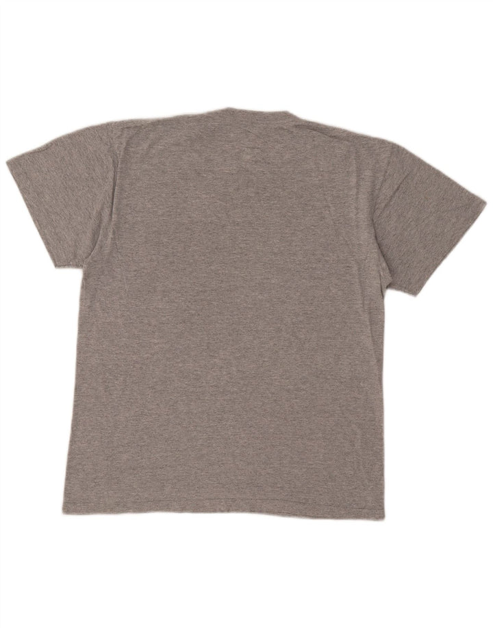 Tricou cu grafică Majestic Boston Red Sox pentru bărbați Top Medium Gri Poliester