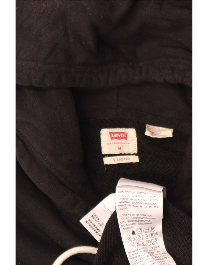 Pulover Levi's pentru bărbați, cu captură standard, din bumbac mediu negru