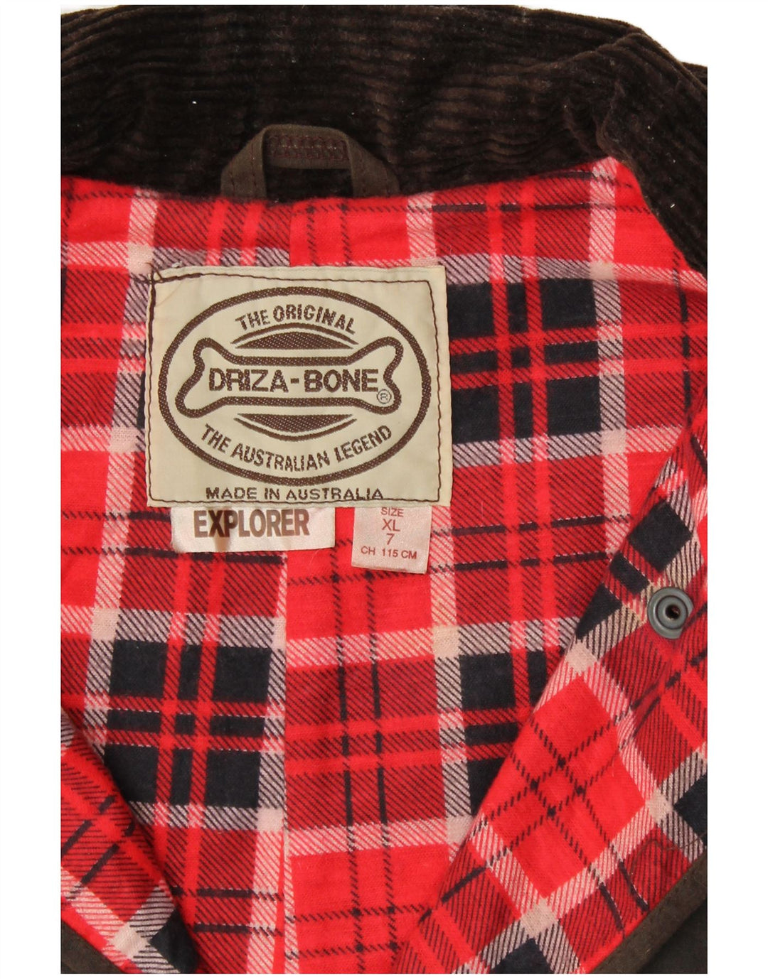 DRIZA - BONE Trench pentru bărbați din bumbac cerat UK 42 XL bumbac maro