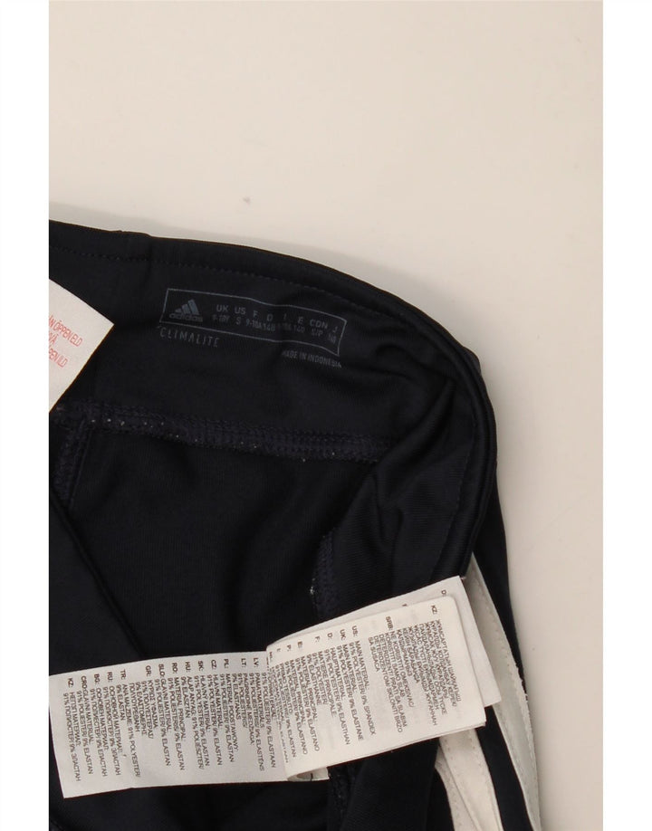 Leggings Climalite ADIDAS pentru fete 9-10 ani poliester bleumarin