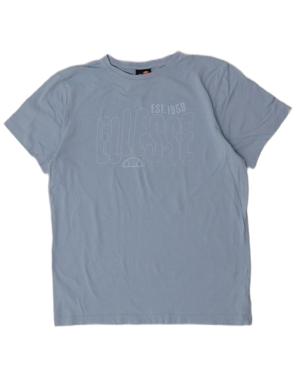 Tricou grafic pentru femei Ellesse, cu croiala relaxată, Top UK 10 Small Blue