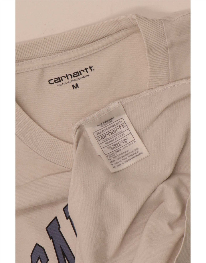 Tricou grafic pentru bărbați Carhartt Top Medium White Bumbac
