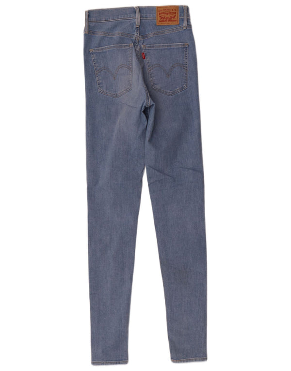 Blugi super skinny pentru femei Mile High Levi's W27 L33 Bumbac albastru