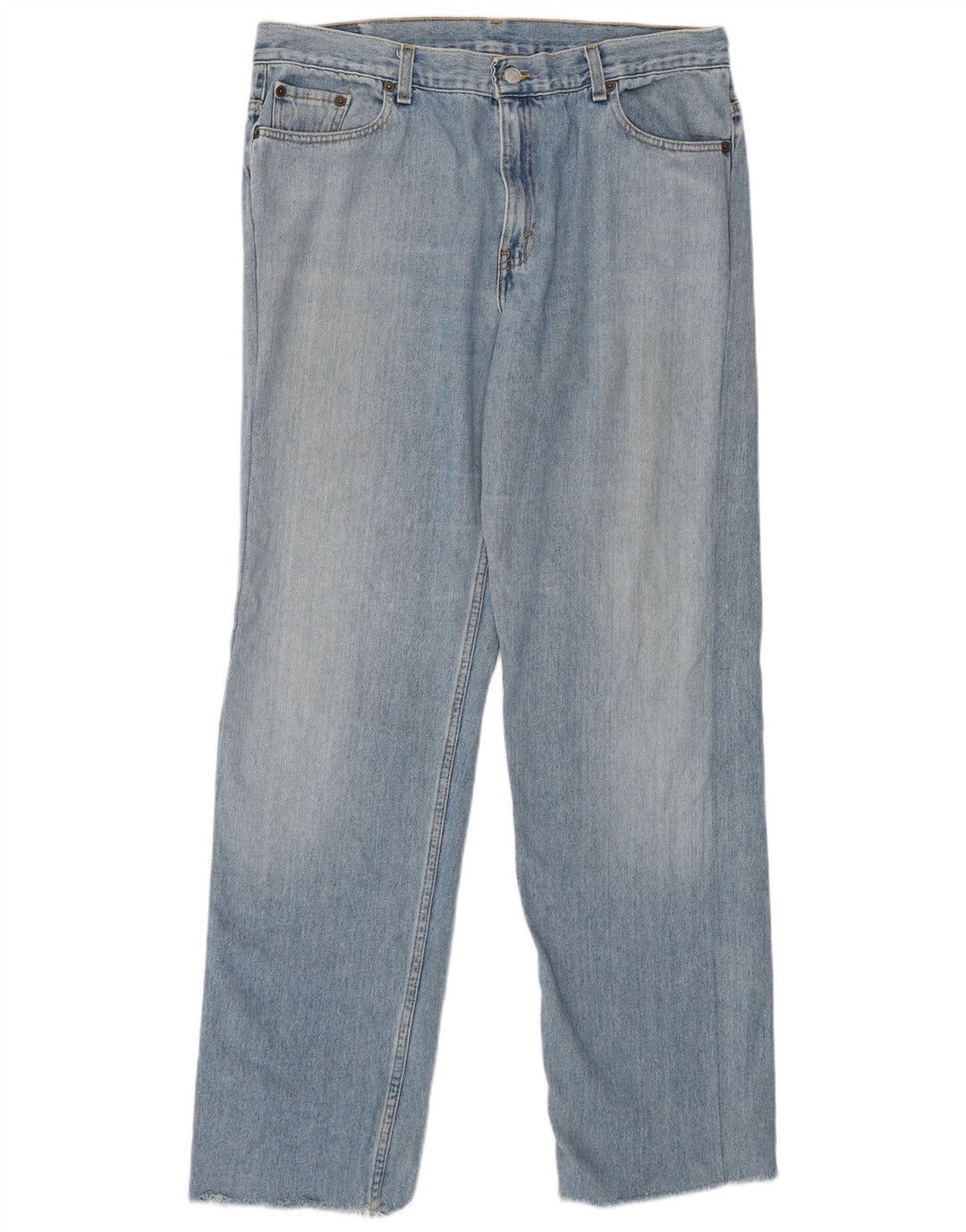 LEVI'S Blugi largi cu talie joasă 577 pentru femei US 16 2XL W38 L33 albastru bumbac