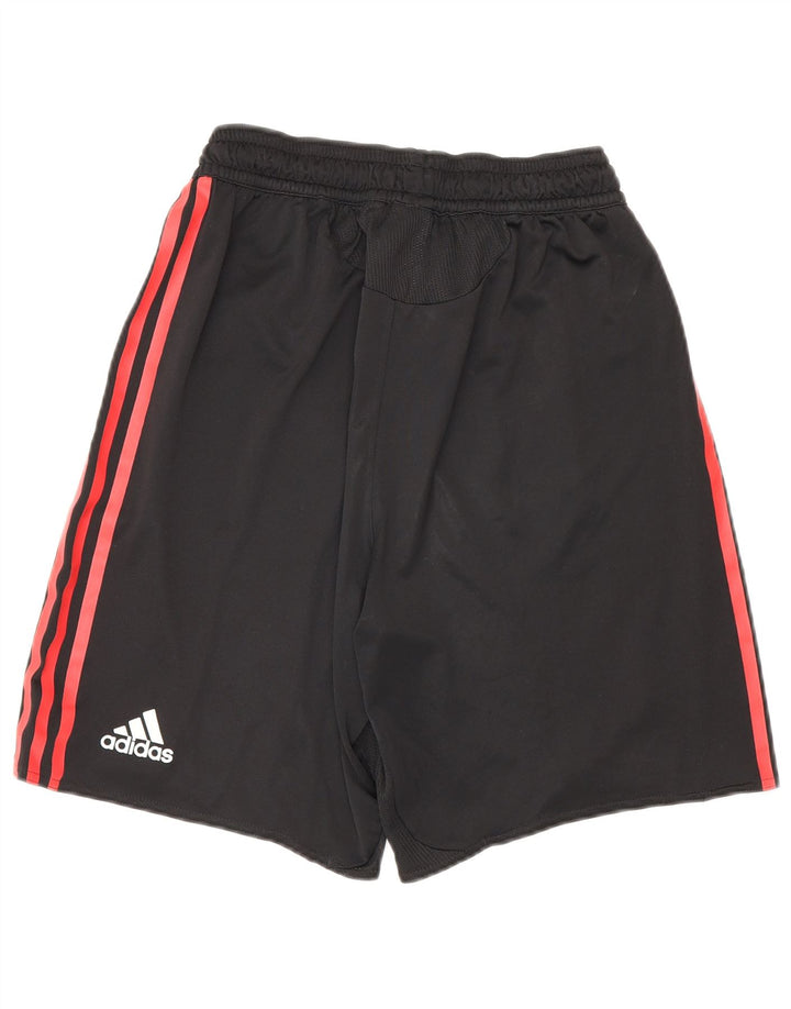 Pantaloni scurți sport pentru bărbați Adidas AC Milan, poliester negru mic