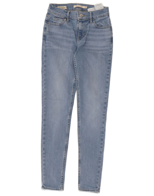 Blugi Levi's 710 Super Skinny pentru femei W25 L28 Bumbac albastru