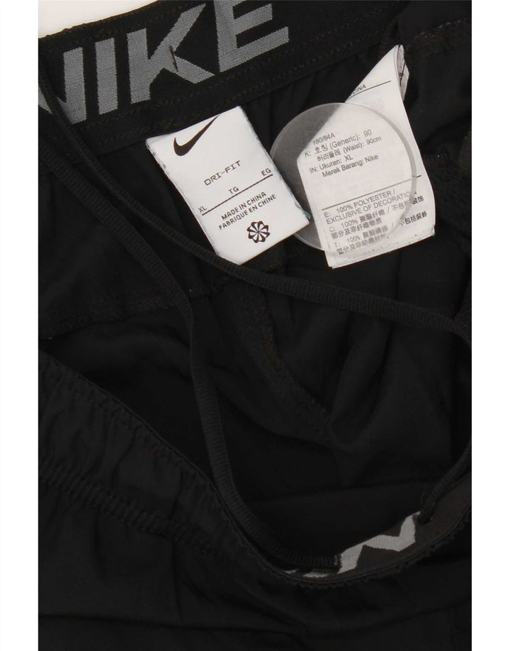 Pantaloni scurți sport Nike pentru bărbați XL, negru, poliester