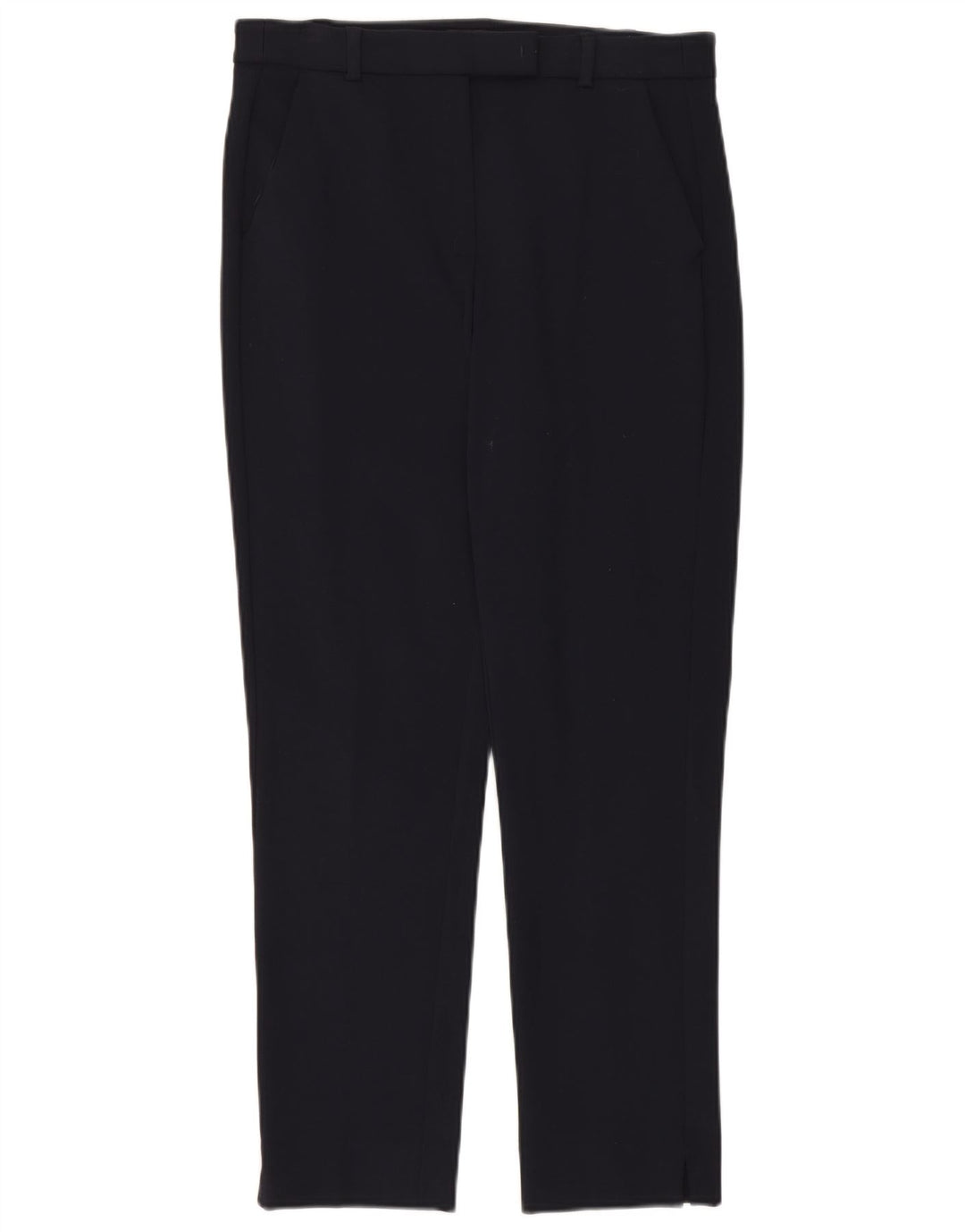 Pantaloni chino subțiri pentru femei Marks & Spencer UK 12 Medium W32 L28 Bleumarin