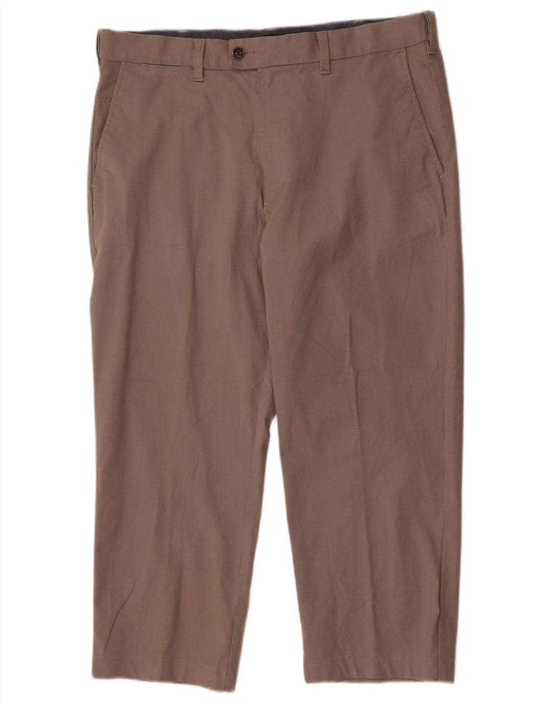 Marks & Spencer Pantaloni tăiați pentru bărbați Blue Harbour W38 L25 bumbac gri