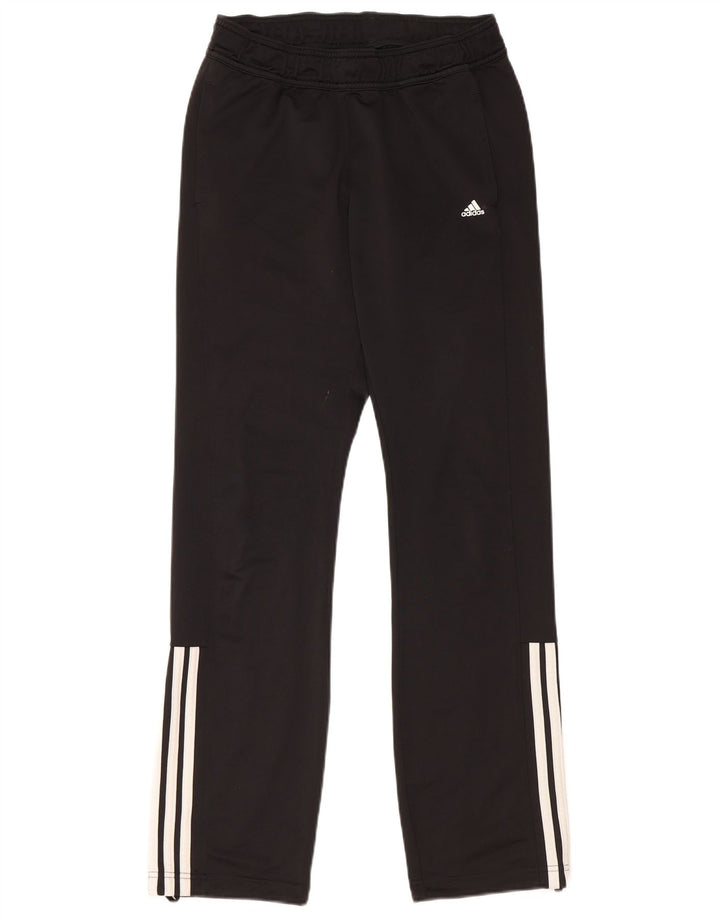 Pantaloni de trening Adidas pentru femei UK 8/10 Poliester negru mic