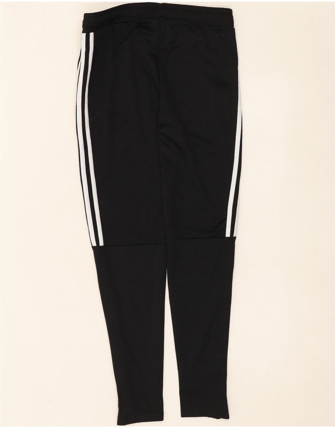 Pantaloni de trening Adidas pentru femei UK 8/10 Poliester negru mic