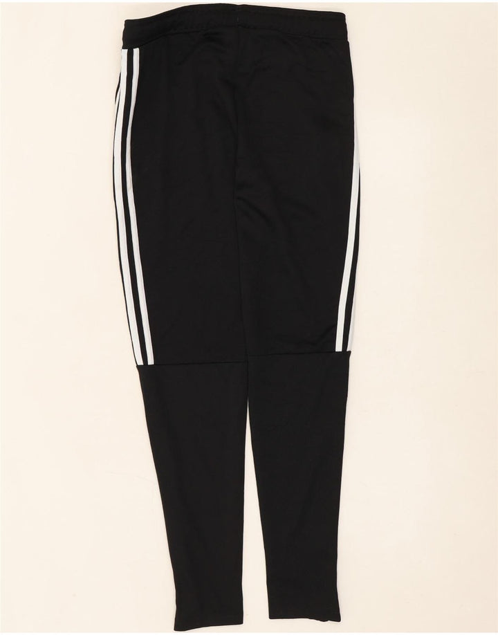 Pantaloni de trening Adidas pentru femei UK 8/10 Poliester negru mic