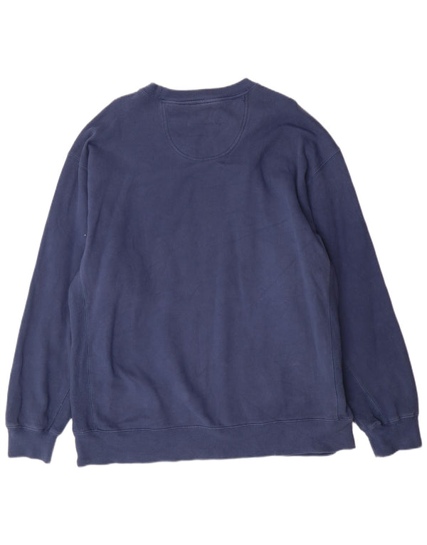 Hanorac înalt pentru bărbați Izod Jumper XL bumbac bleumarin