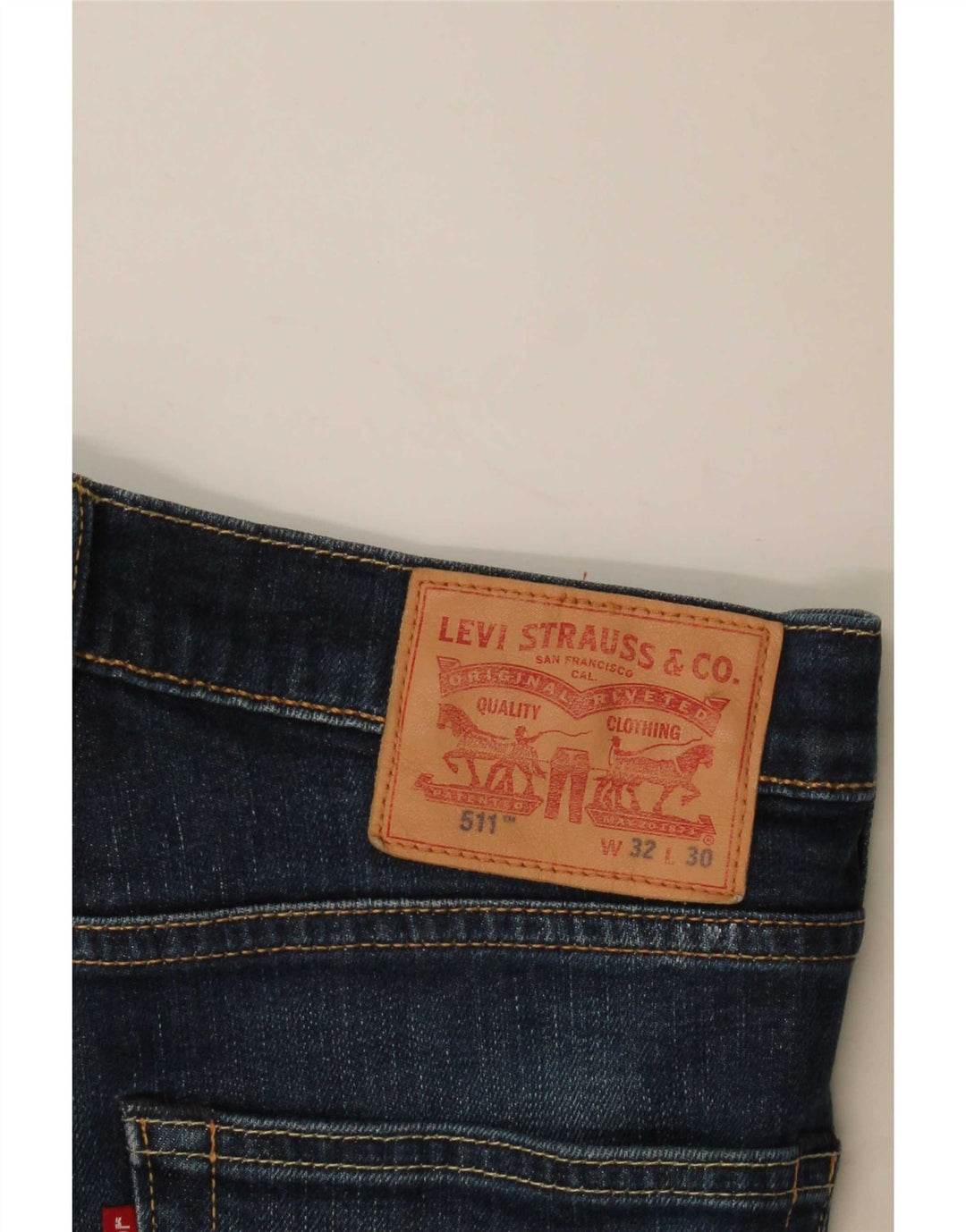 Blugi Levi's 511 Slim pentru femei W32 L30 bumbac bleumarin