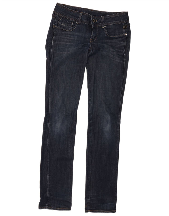 Blugi drepti pentru femei G-Star W29 L36 Bumbac bleumarin
