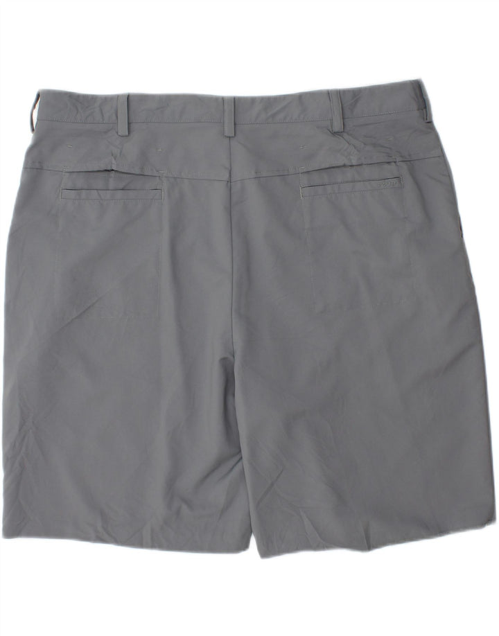 IZOD Mens Chino Shorts W42 2XL Grey Vintage Izod and Second-Hand Izod from Messina Hembry 