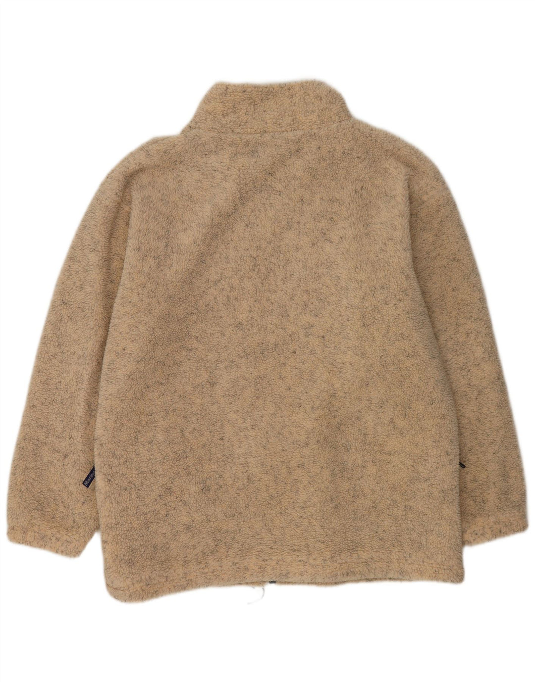 Jachetă vintage pentru bărbați din lână UK 42 XL, poliester cu pături bej