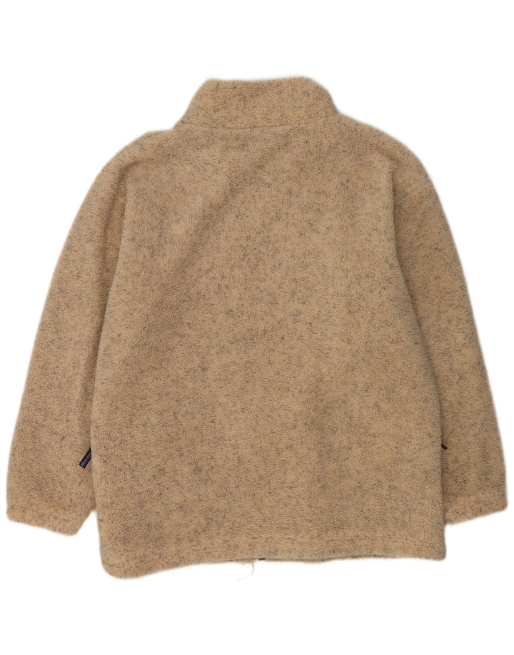 Jachetă vintage pentru bărbați din lână UK 42 XL, poliester cu pături bej