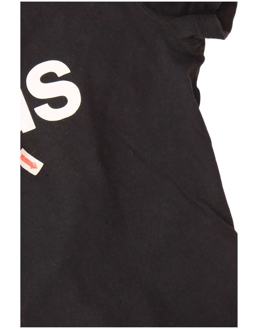 Tricou grafic ADIDAS pentru femei Top UK 8/10 Small Black Bumbac