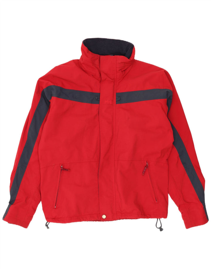 Jachetă HELLY HANSEN pentru bărbați, UK 38, roșu mediu, nailon color bloc