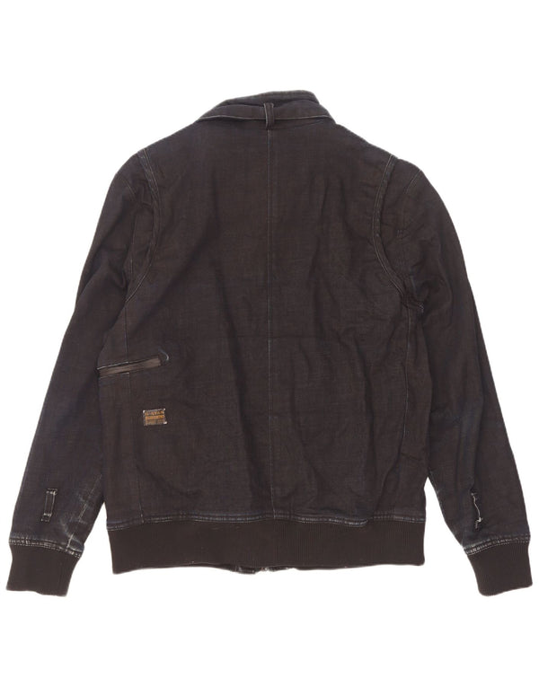 Jachetă militară G-Star pentru bărbați, UK 42 XL, bumbac negru