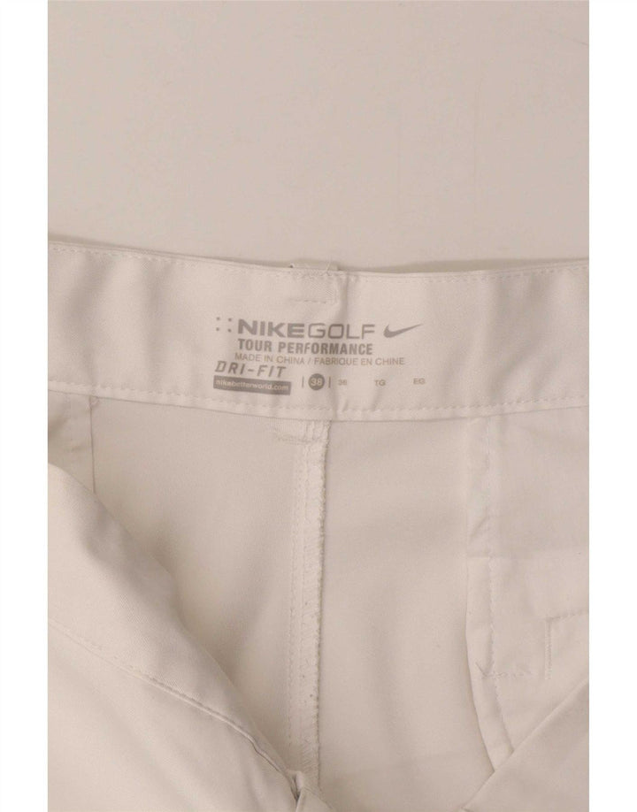 Nike Mens Golf Chino Shorts XL W38 White Poliester