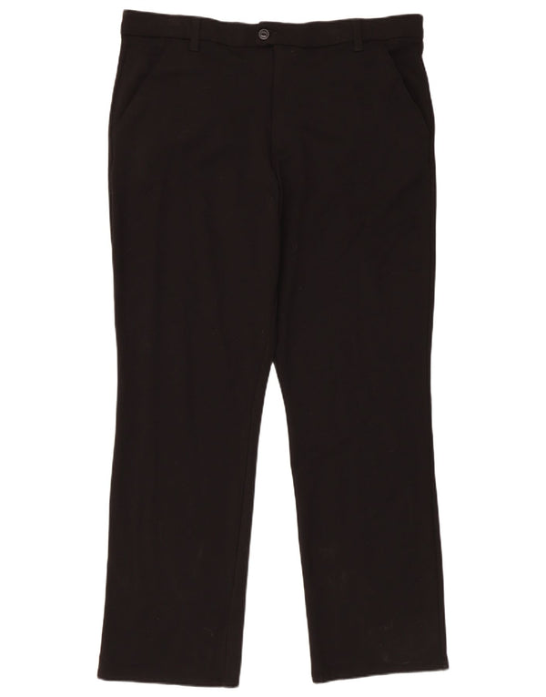 Pantaloni Chino Drepți Lee Bărbați L40 L31 Rayon Negru