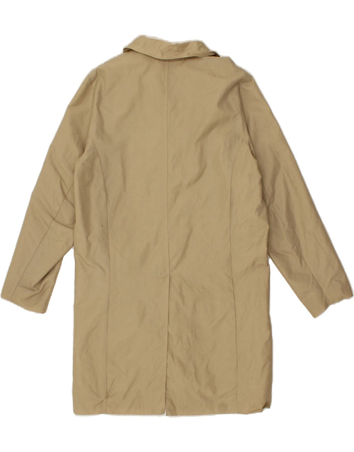 MOSSIMO Womens Overcoat UK 14 Medium Beige Nylon Vintage Mossimo and Second-Hand Mossimo from Messina Hembry 