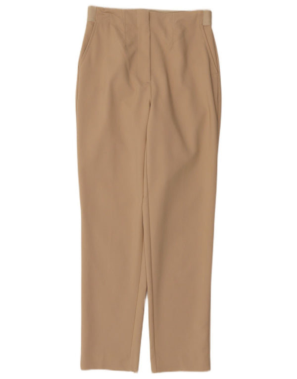 Pantaloni casual conici pentru femei Marks & Spencer UK 8 Small W28 L27 Bej