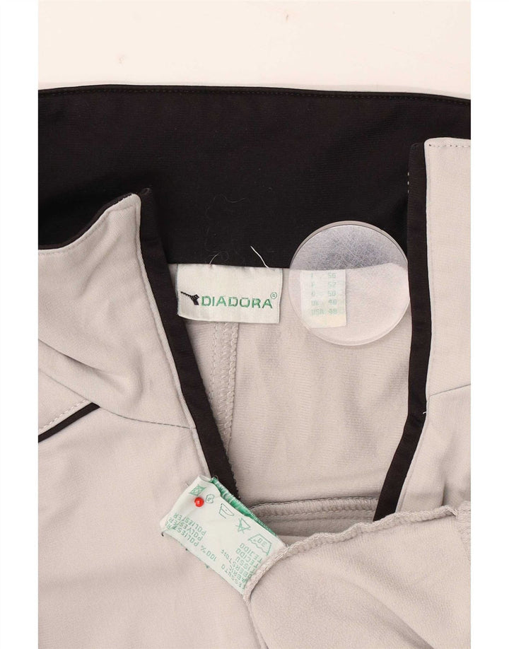 Jachetă de trening pentru bărbați Diadora UK 40 Medium Gri Poliester