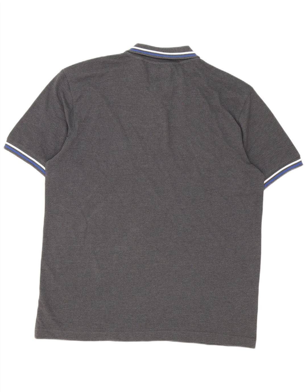 Cămașă polo pentru bărbați Kappa 2XL, gri cu dungi