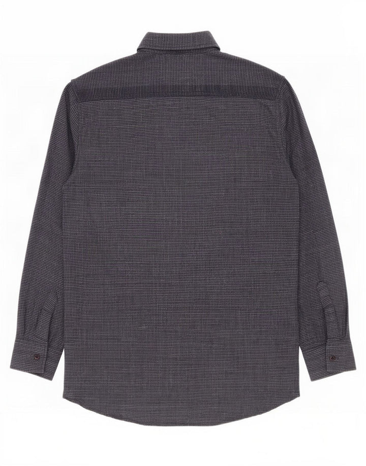 Cămașă de flanel pentru bărbați Superdry XL bleumarin, picior de gală
