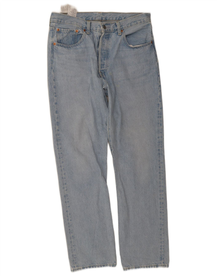 Blugi 501 drepti pentru bărbați Levi's W31 L30 Bumbac albastru