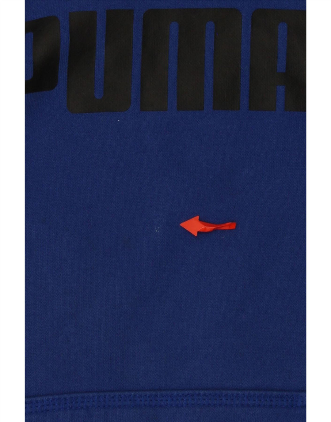 Pulover cu glugă grafic PUMA pentru bărbați, bumbac mic, albastru
