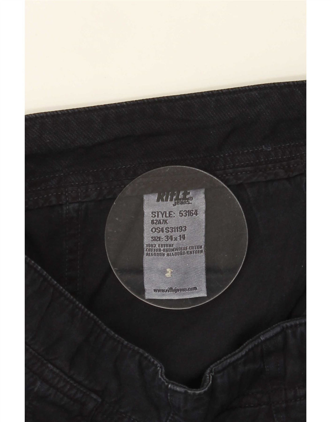 Pantaloni scurți pentru bărbați Rifle Cargo, mari W34, bumbac bleumarin