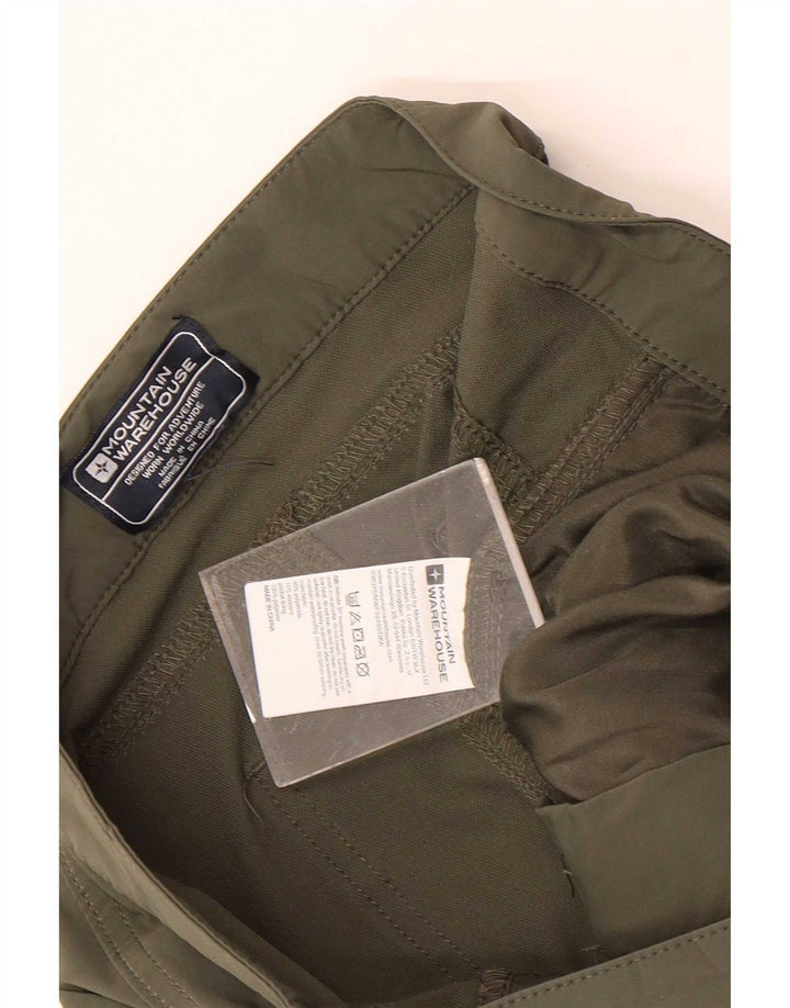 Pantaloni cargo subțiri pentru bărbați Mountain Warehouse L30 L28 Kaki Poliamidă