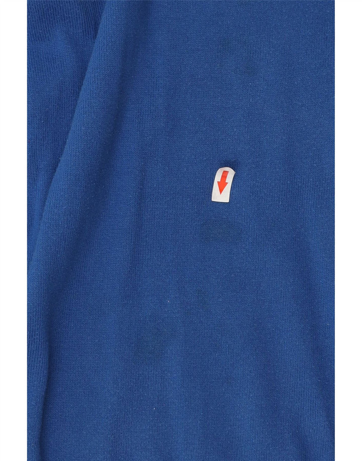 LYLE & SCOTT Pulover pentru bărbați cu gât crew pulover XL bumbac albastru