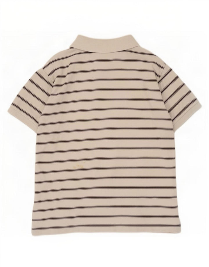 Tricou polo Invicta pentru bărbați IT 48 Bumbac cu dungi albe medii