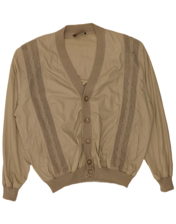 Bomber Vintage pentru bărbați UK 42 XL Bej