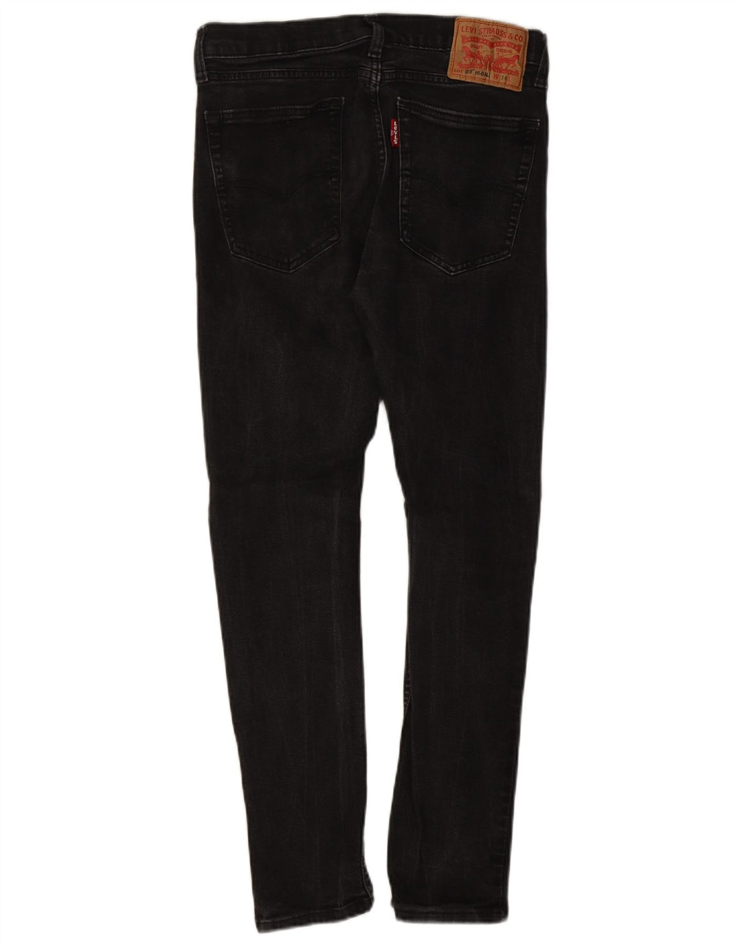 Jeans skinny 519 Hi-Ball pentru bărbați LEVI'S W34 L28 bumbac negru