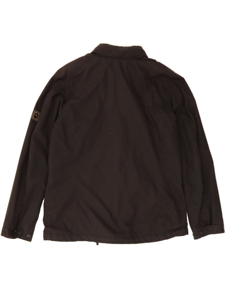 JACK WOLFSKIN Womens Utility Jacket UK 18 XL Black Polyester Vintage Jack Wolfskin and Second-Hand Jack Wolfskin from Messina Hembry 