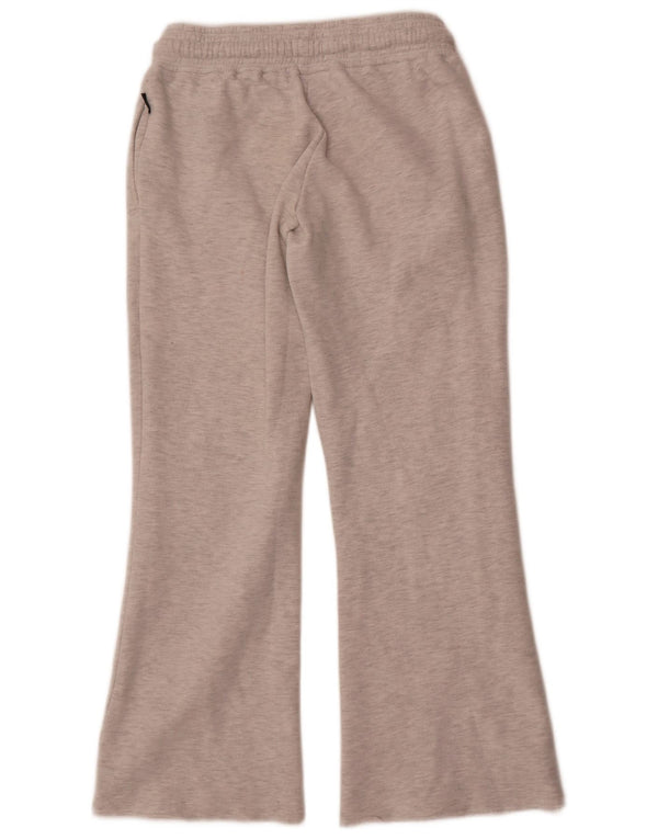 Pantaloni de trening grafic Superdry pentru femei UK 12, bumbac gri mediu