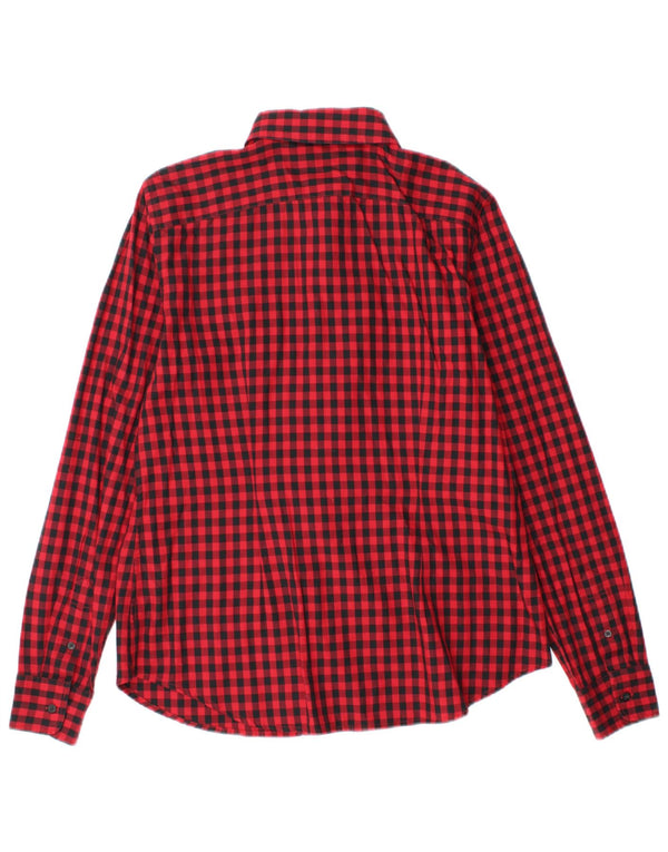 Cămașă Ralph Lauren pentru femei UK 14 Medium Red Gingham Bumbac