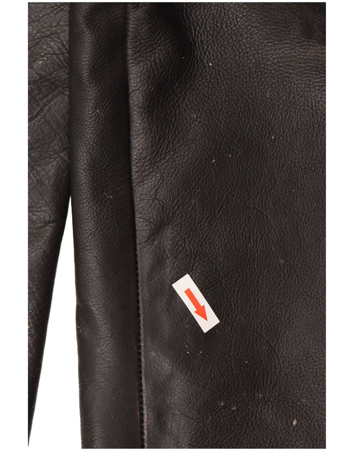 Pantaloni din piele pentru bărbați Heros By Held W32 L30 din piele neagră