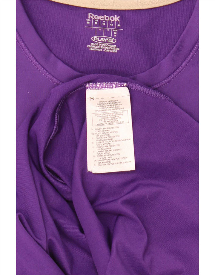 Tricou pentru femei Reebok Top UK 12 Poliester violet mediu