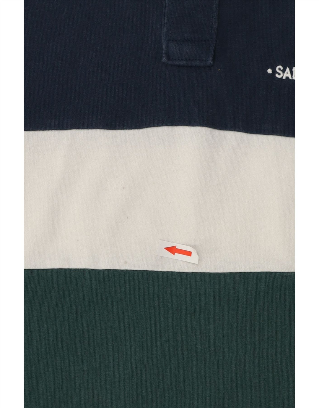 Crew Clothing Tricou polo pentru bărbați, albastru mediu, bumbac color bloc