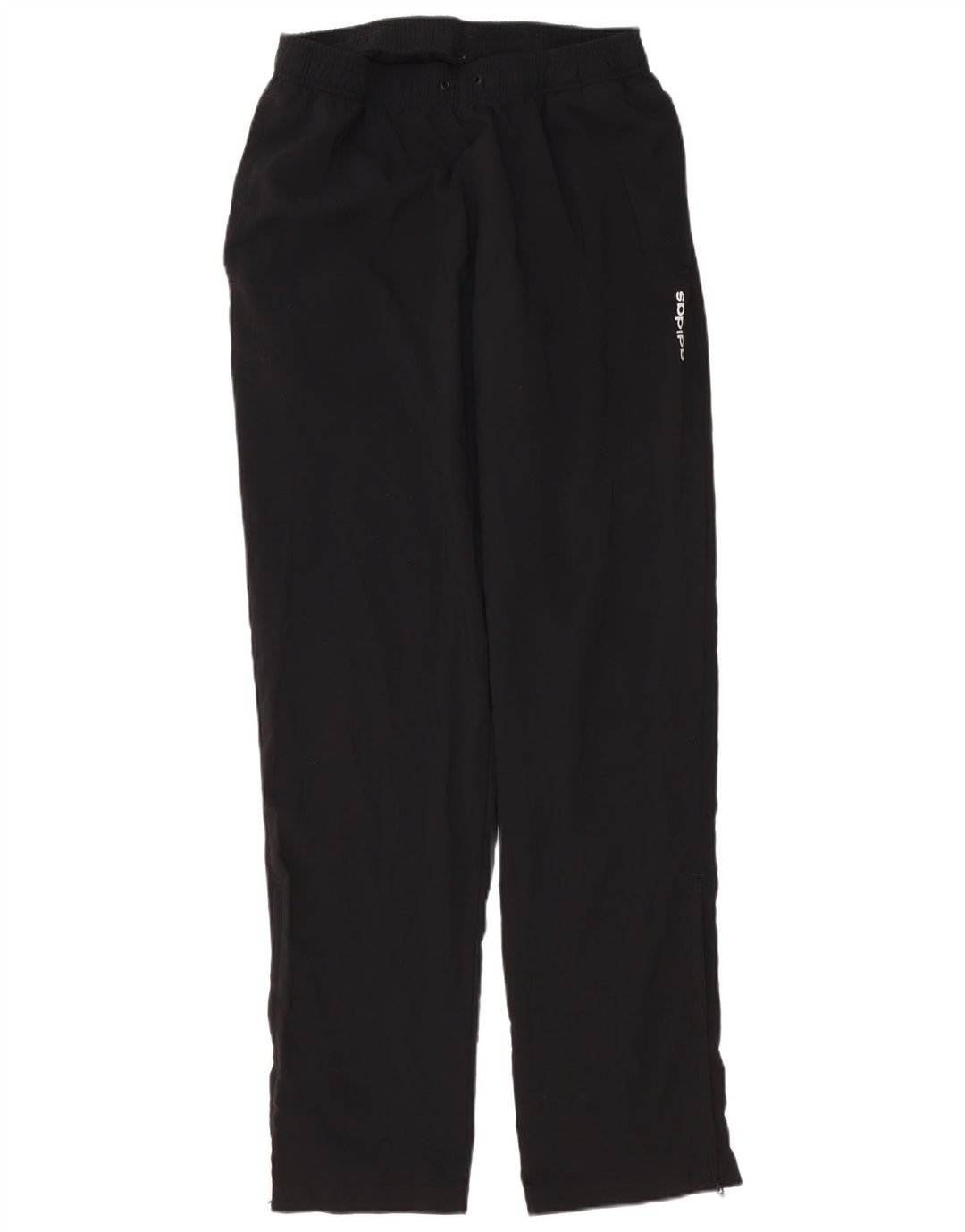 Pantaloni de trening Adidas pentru bărbați, poliester mediu negru