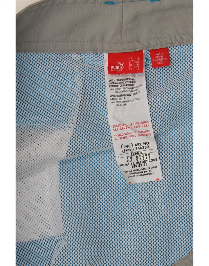 Pantaloni scurți de înot Puma pentru bărbați, mari, albastru, poliester
