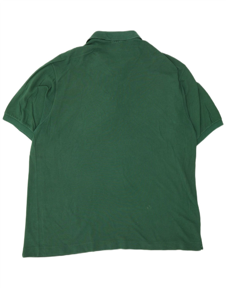 Tricou polo pentru bărbați LACOSTE Mărimea 8 3XL Bumbac verde