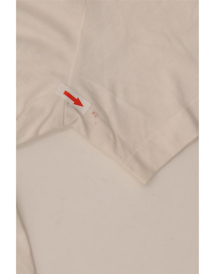Tricou grafic Puma pentru bărbați Top mic, alb, bumbac